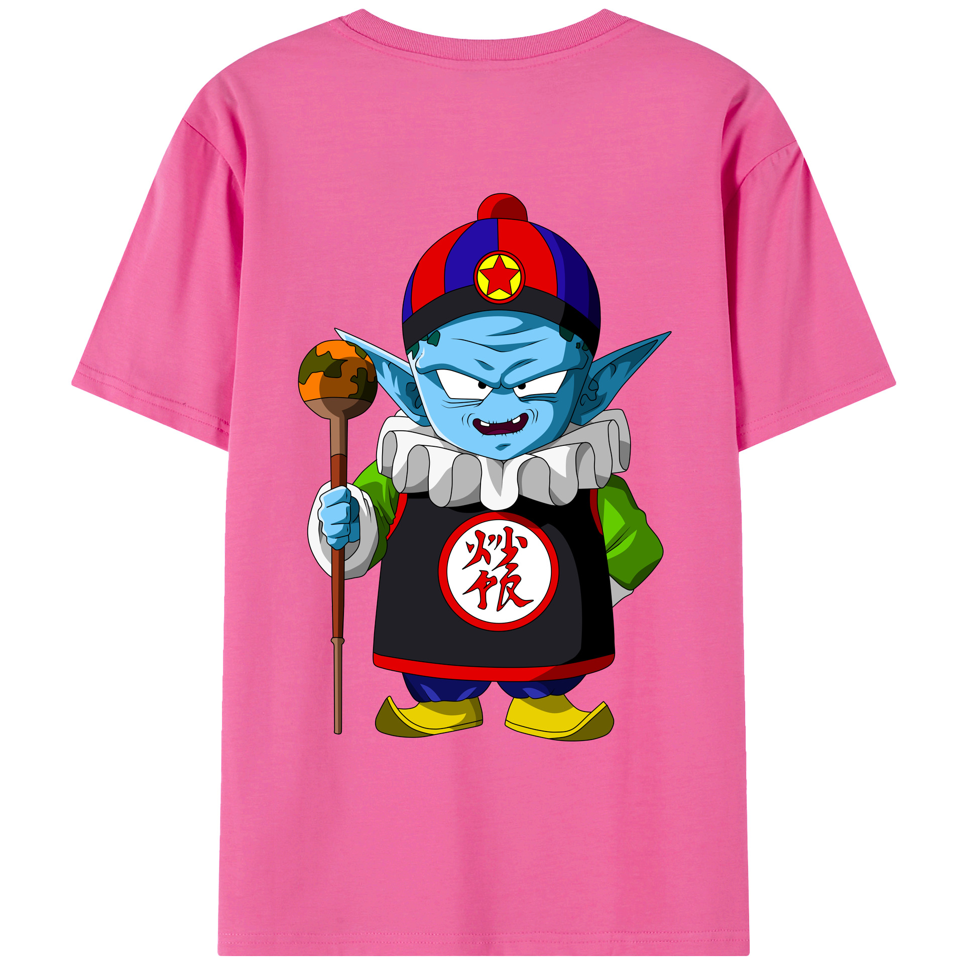 （画像用） ドラゴンボール DRAGON BALL レディース半袖Tシャツ(バックプリント)